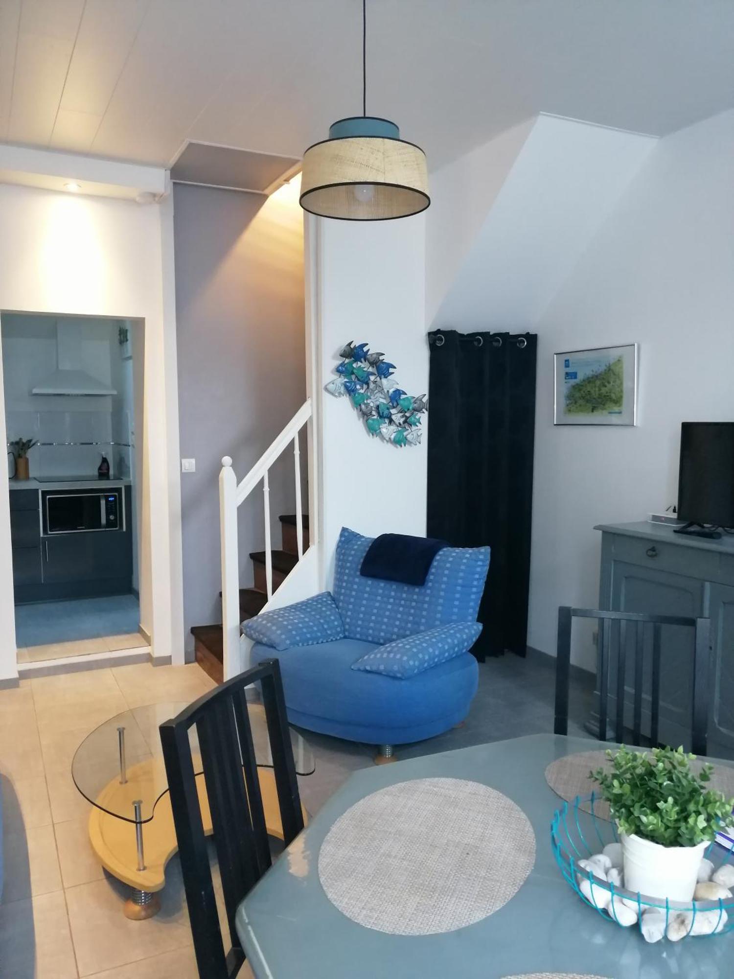 La Maison Bleue Fecamp Bagian luar foto